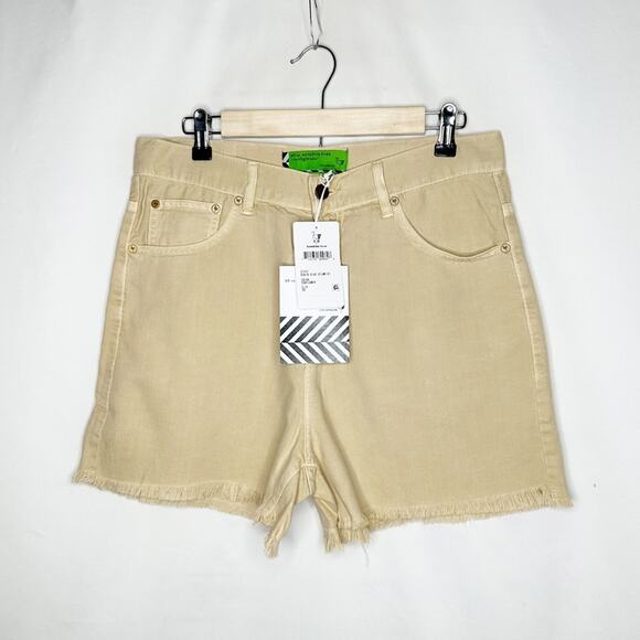 SANDRINE ROSE Short Shorts Sunflower NWT in Size 28 - Picture 2 of 8